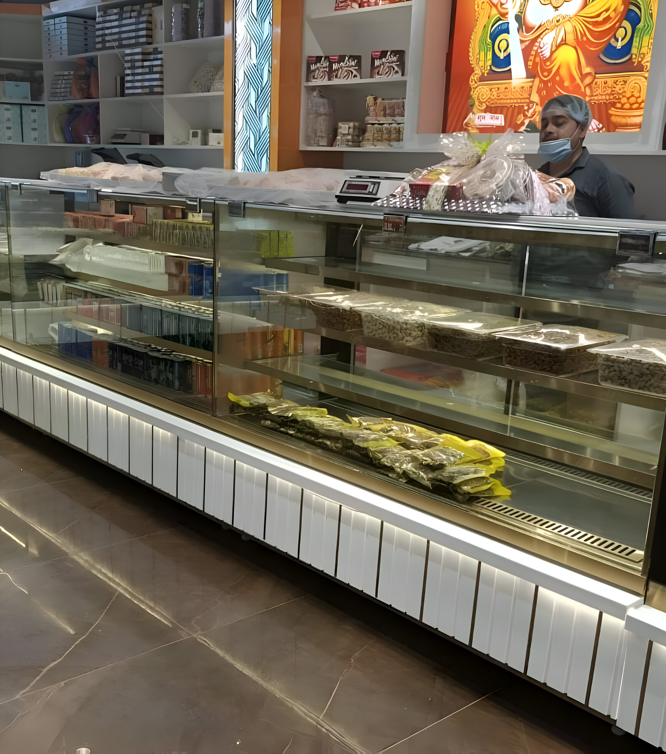 Sweet Display Counter