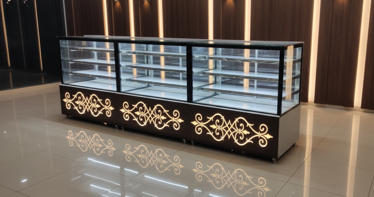 Sweet display counter